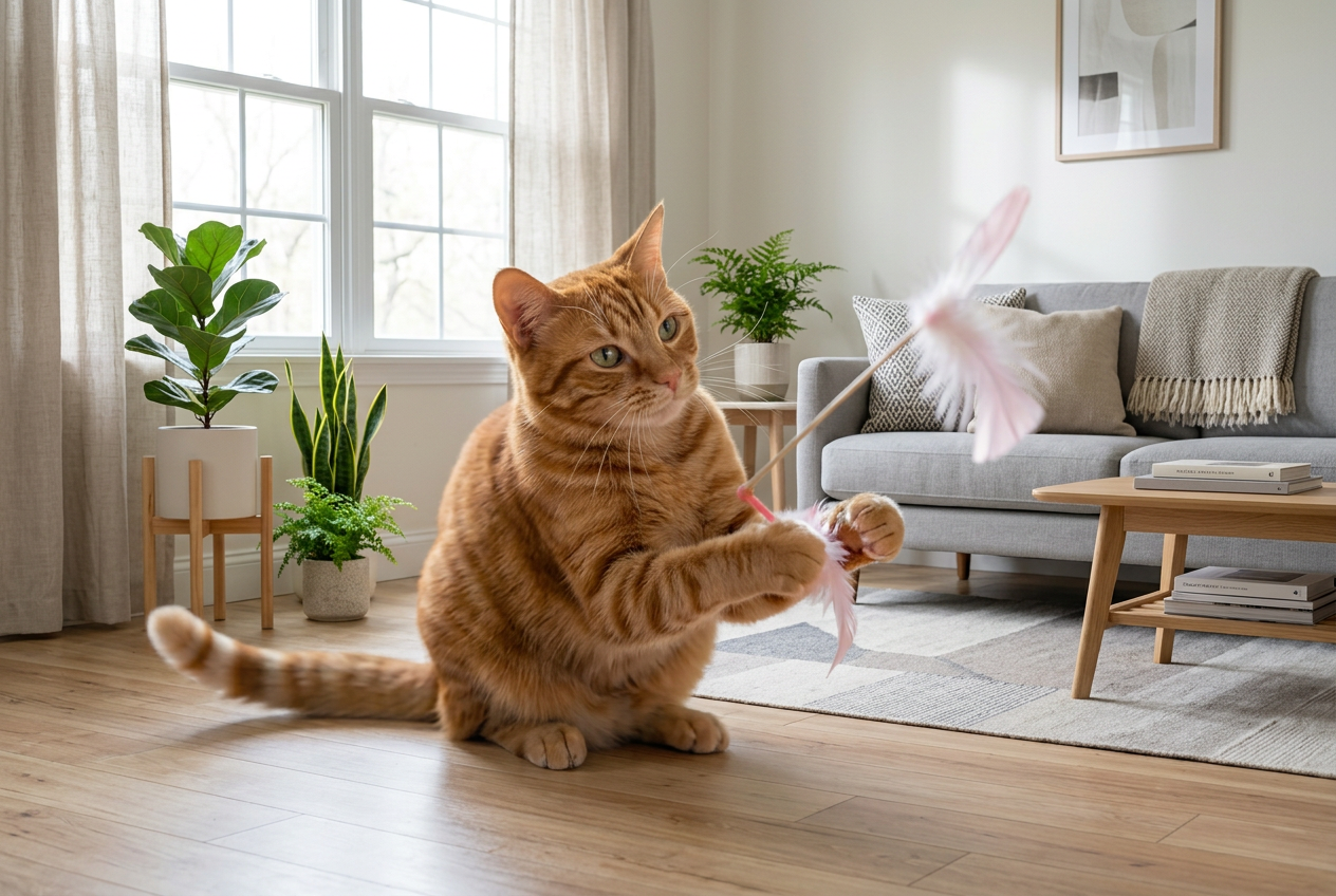 Hur aktiverar man en innekatt?